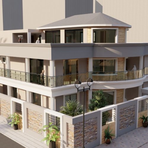 3D RESIDENCE R+2 A TOUBA MBACKE